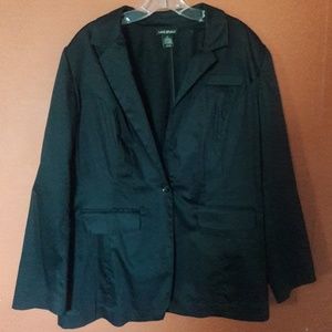 New Lane Bryant black blazer